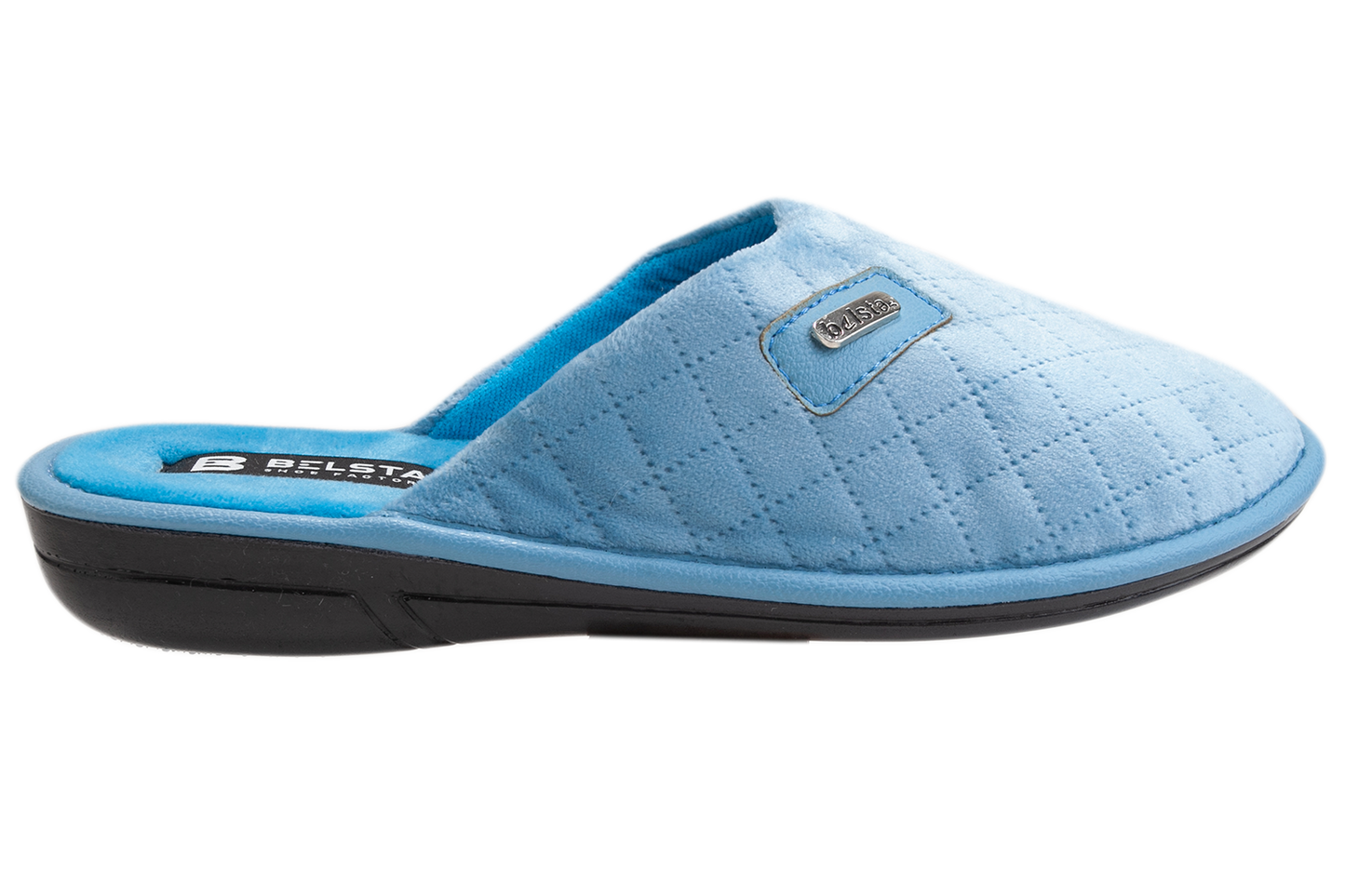 Дамски затворени чехли BELSTA от капитониран велур/Women’s Closed BELSTA Slippers in Quilted Velour