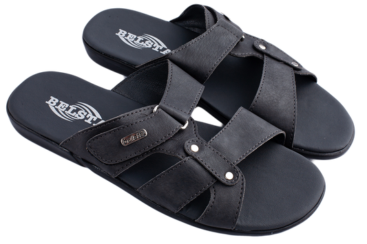 Опаковка: Мъжки шлёпанци BELSTA/Size set: Men’s Slippers BELSTA from Eco-Leather