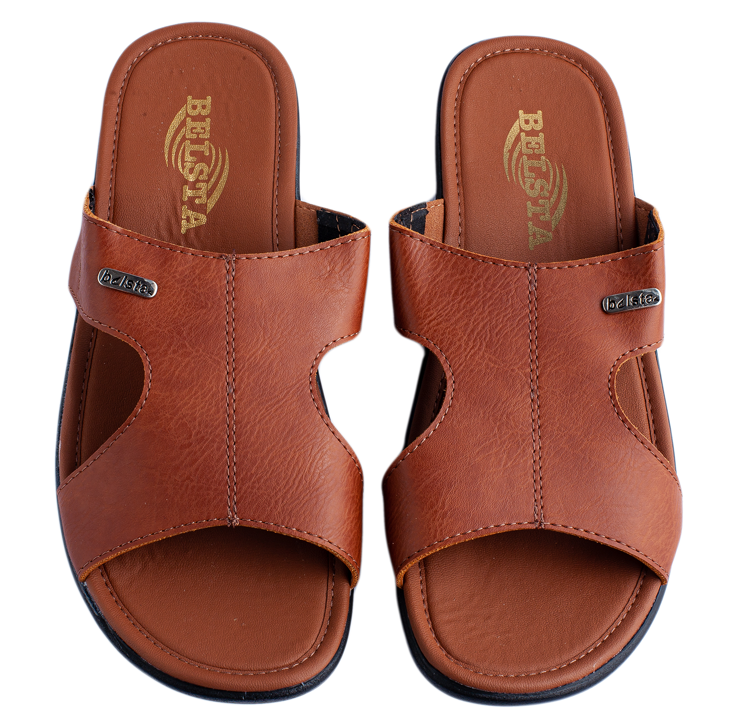 Мъжки летни чехли от еко кожа - BELSTA