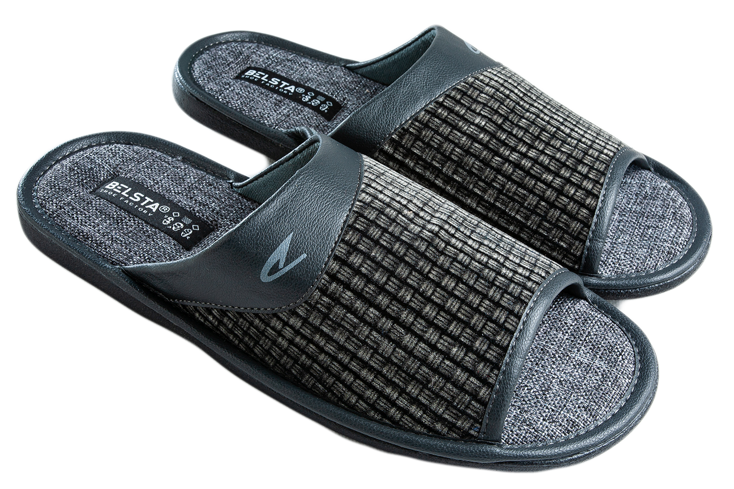 Мъжки отворени чехли BELSTA/Men’s Open Textile BELSTA Slippers