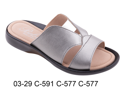 Женски отворени шлёпанци BELSTA/Women's open slippers BELSTA