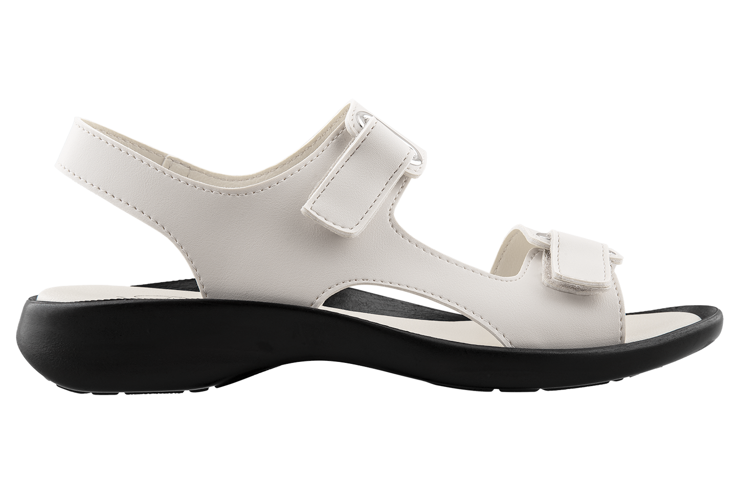Дамски сандали BELSTA от еко кожа с велкро и капси\Women's Sandals BELSTA from Eco-Leather with Velcro and Eyelets