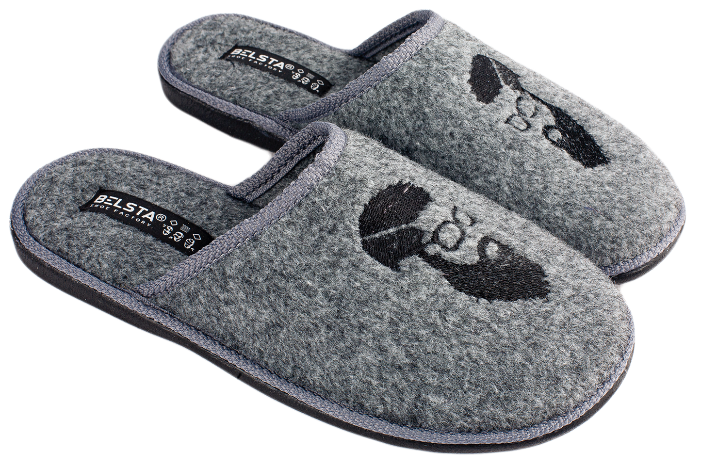 Подрастващи затворени чехли BELSTA/Teen Closed Italian Felt BELSTA Slippers