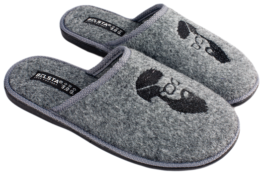 Подрастващи затворени чехли BELSTA/Teen Closed Italian Felt BELSTA Slippers