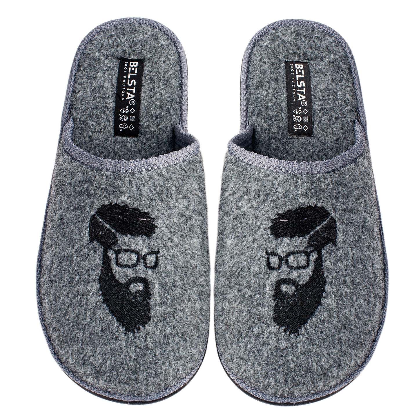 Подрастващи затворени чехли BELSTA/Teen Closed Italian Felt BELSTA Slippers