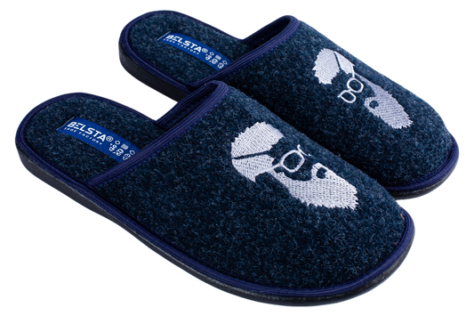 Опаковка: Подрастващи затворени чехли BELSTA/Size set: Teen Closed Italian Felt BELSTA Slippers