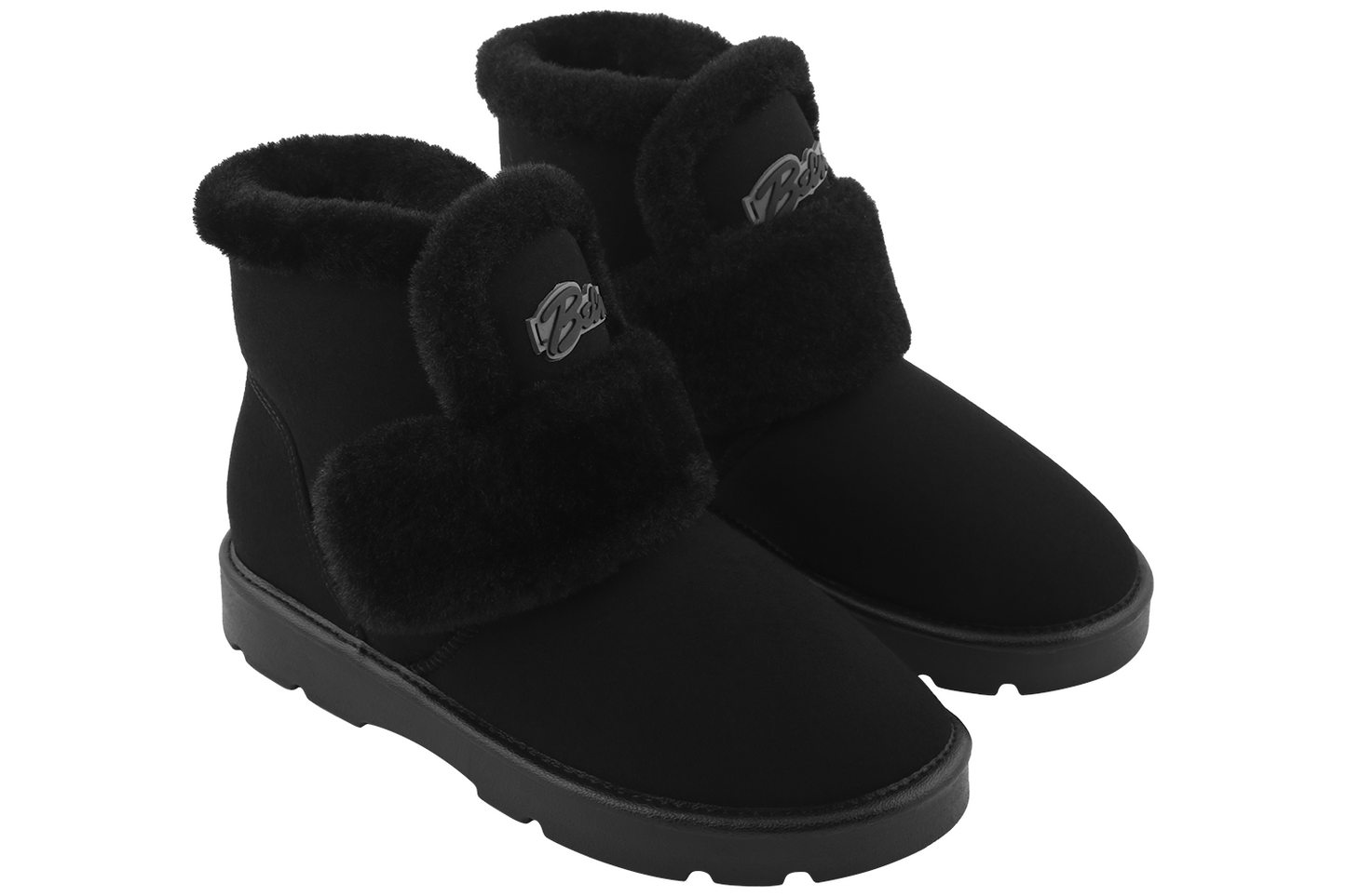 Дамски UGG ботуши BELSTA от еко велур с еко козина/Women's UGG Boots BELSTA from Eco-Suede with Faux Fur