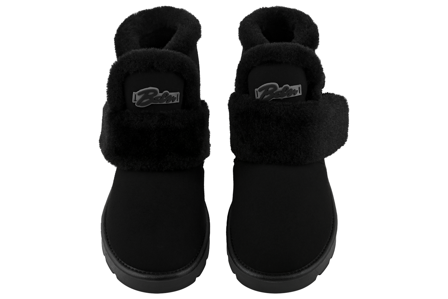 Дамски UGG ботуши BELSTA от еко велур с еко козина/Women's UGG Boots BELSTA from Eco-Suede with Faux Fur