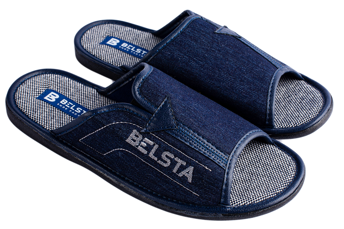 Тийнейджърски чехли BELSTA от деним