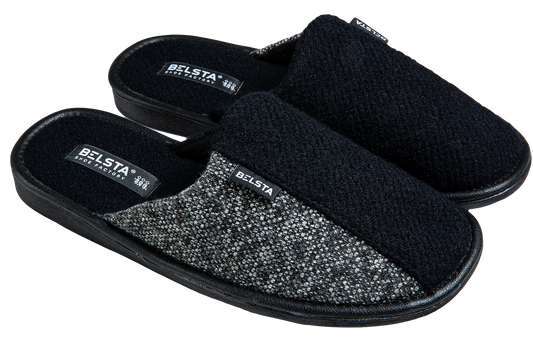 Мъжки затворени пантофи BELSTA от вълна и текстил/Men's Closed Slippers BELSTA from Wool and Textile