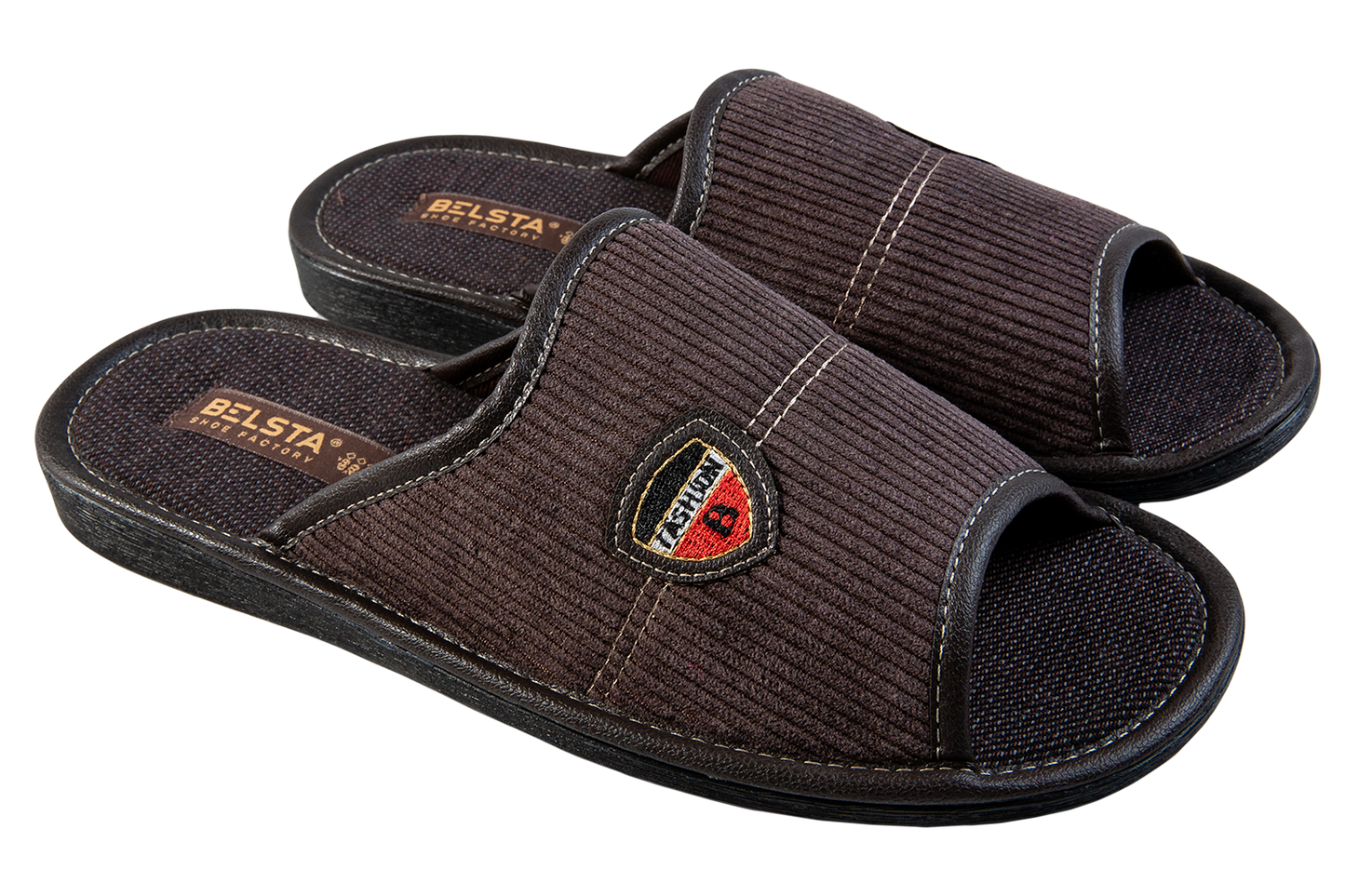 Опаковка: Мъжки отворени пантофи BELSTA/Size set: Men’s open  BELSTA