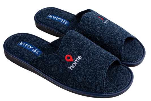 Мъжки отворени чехли BELSTA/Men’s Open Italian Felt BELSTA Slippers