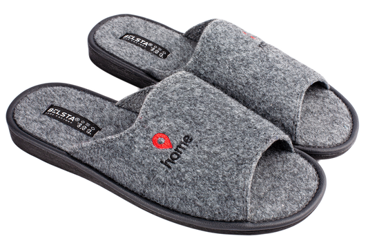 Мъжки отворени чехли BELSTA/Men’s Open Italian Felt BELSTA Slippers