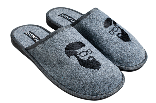 Мъжки затворени чехли BELSTA/Men’s Closed Italian Felt BELSTA Slippers