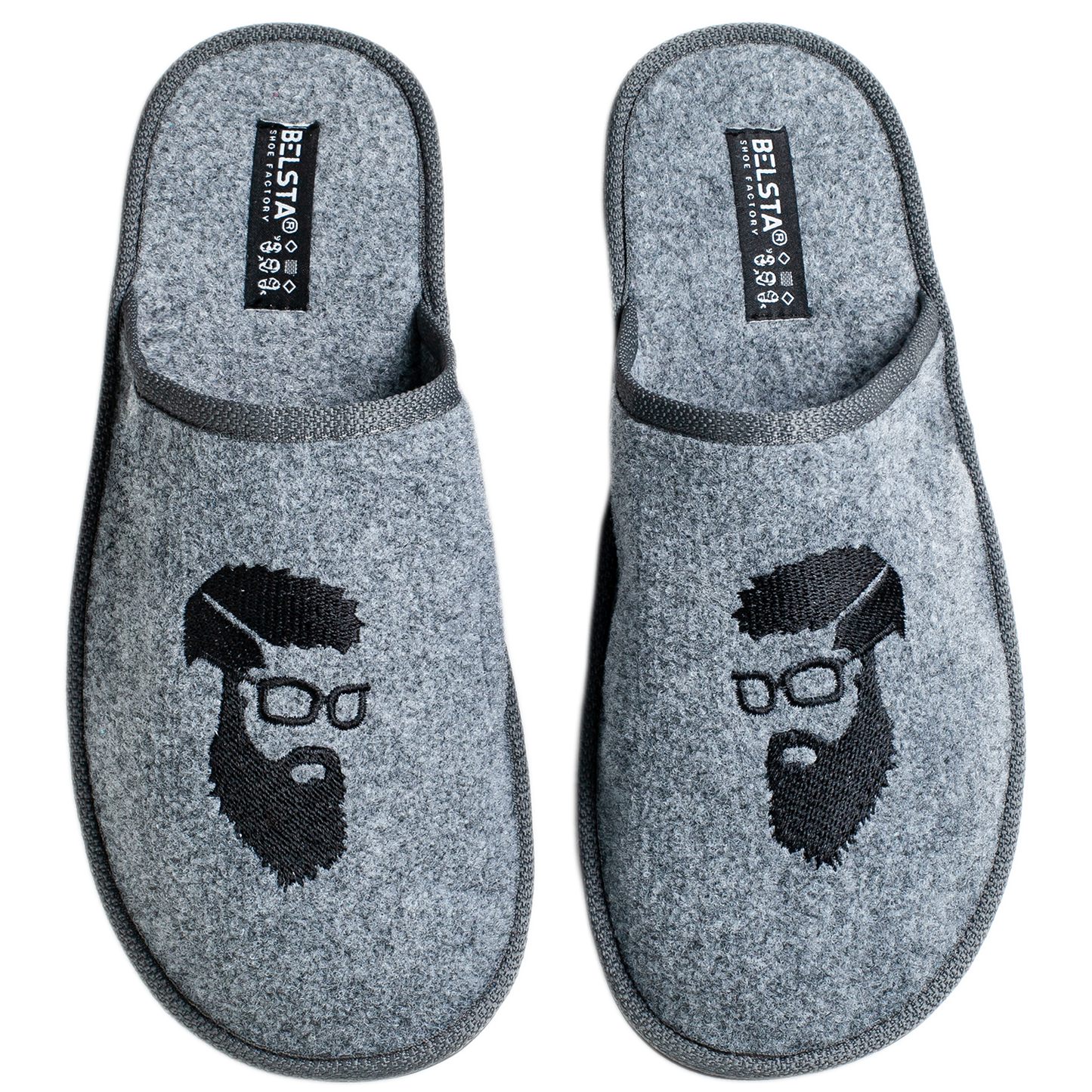 Мъжки затворени чехли BELSTA/Men’s Closed Italian Felt BELSTA Slippers