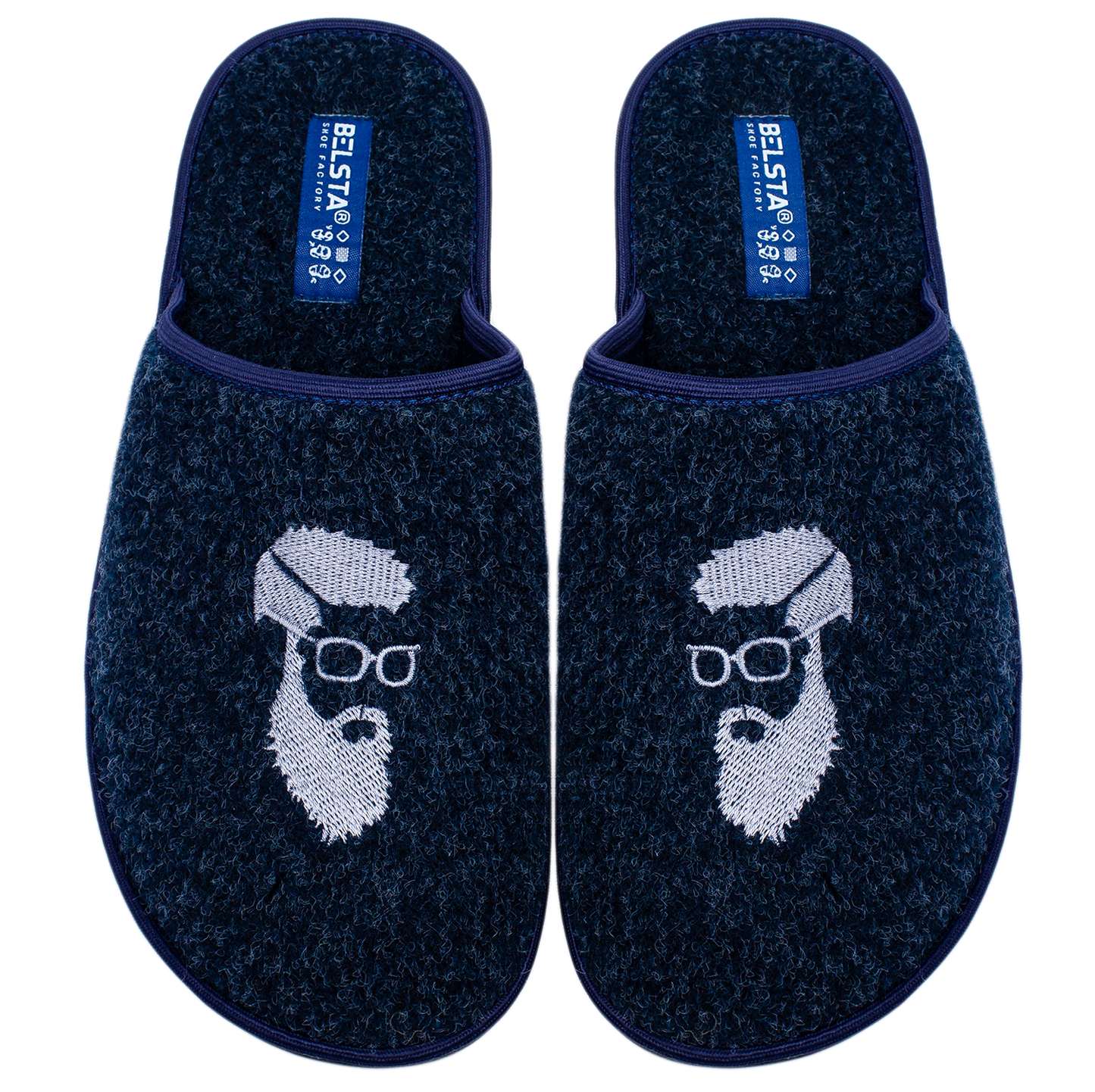 Мъжки затворени чехли BELSTA/Men’s Closed Italian Felt BELSTA Slippers