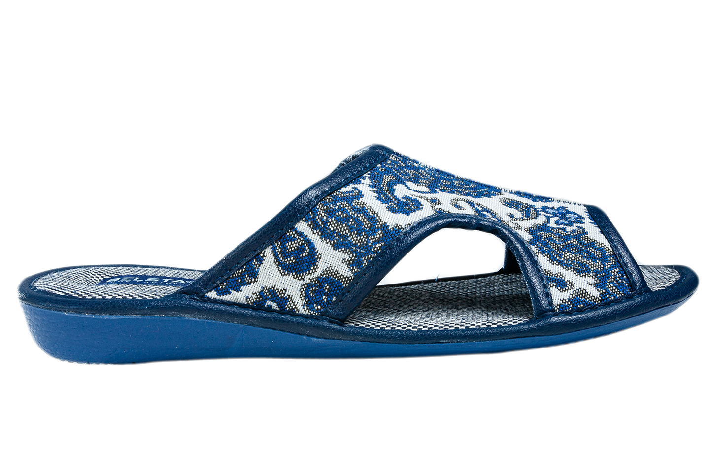 Дамски отворени пантофи BELSTA от текстил с разнообразен принт/Women's Open Slippers BELSTA from Textile with Assorted Print