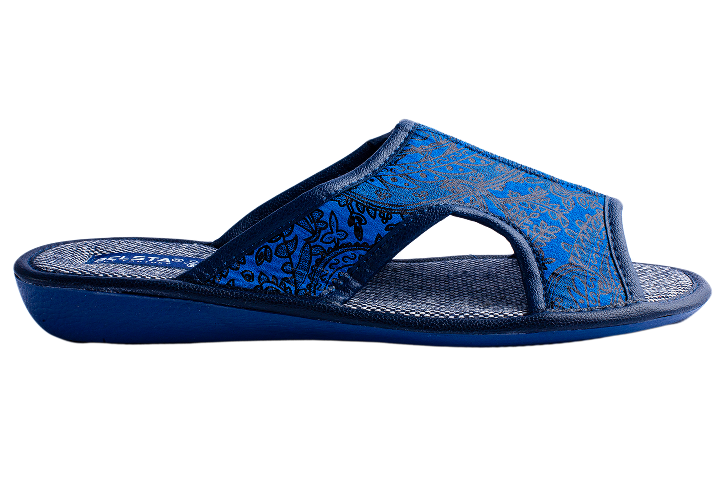 Опаковка: Дамски отворени пантофи BELSTA от текстил с разнообразен принт/Size set: Women's Open Slippers BELSTA from Textile with Assorted Print