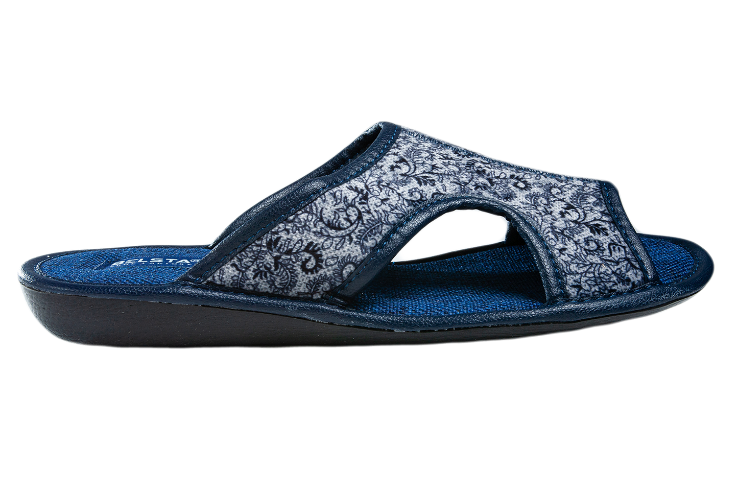Дамски отворени пантофи BELSTA от текстил с разнообразен принт/Women's Open Slippers BELSTA from Textile with Assorted Print