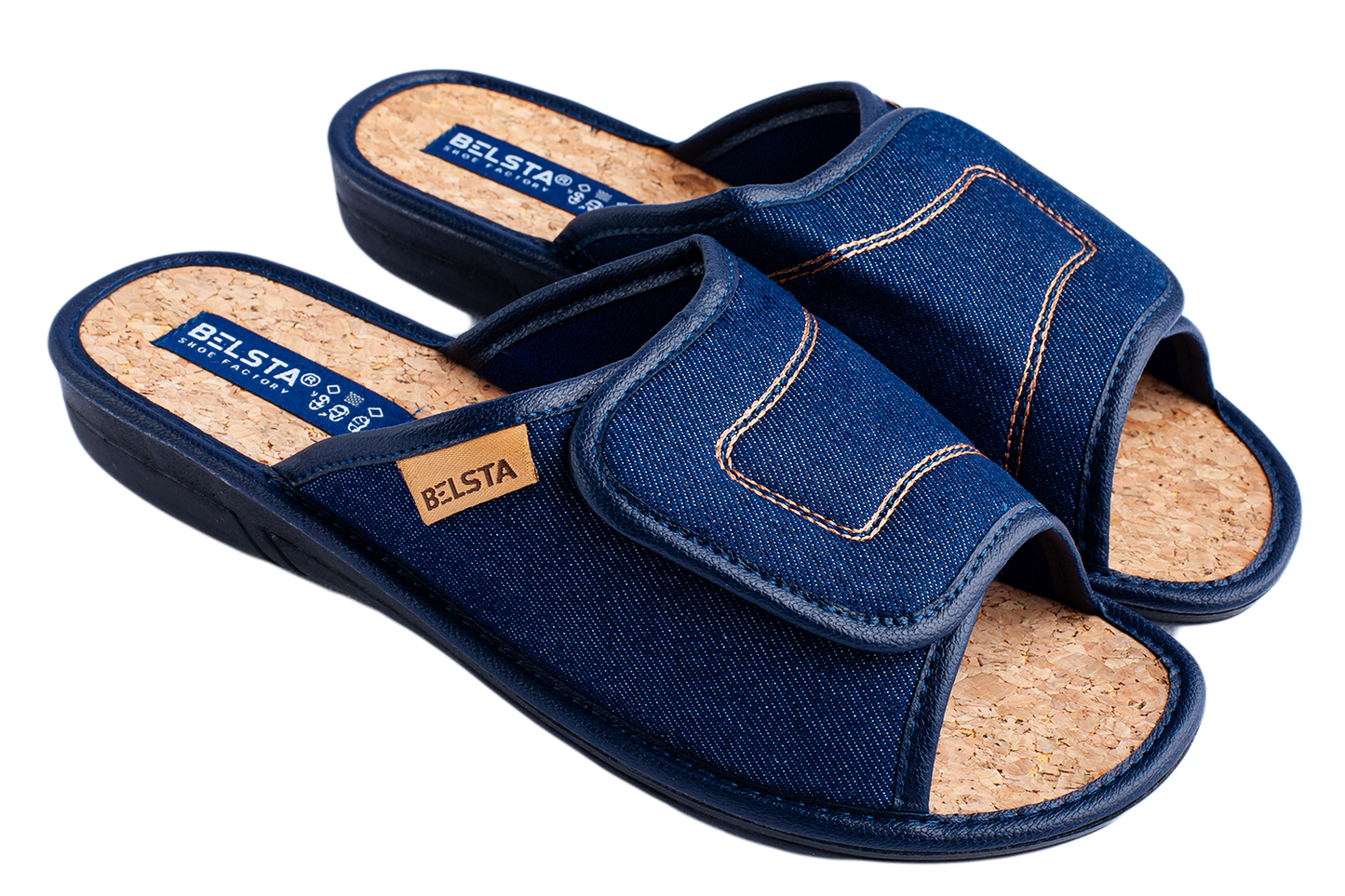 Опаковка: Дамски отворени чехли BELSTA/Size set: Women’s open BELSTA slippers