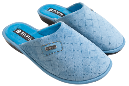 Опаковка: Дамски затворени чехли BELSTA от капитониран велур/Size set: Women’s Closed BELSTA Slippers in Quilted Velour