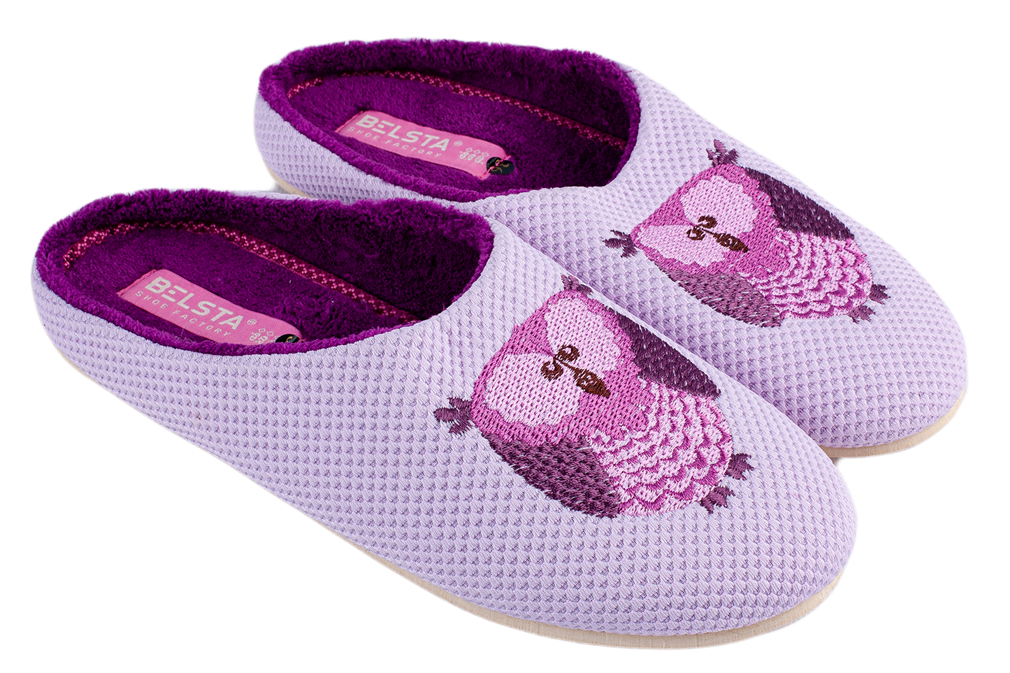 Дамски затворени чехли BELSTA /Women’s Closed BELSTA Textile with Embroidery