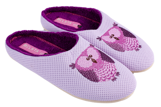 Дамски затворени чехли BELSTA /Women’s Closed BELSTA Textile with Embroidery