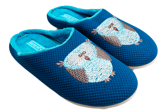 Дамски затворени чехли BELSTA /Women’s Closed BELSTA Textile with Embroidery