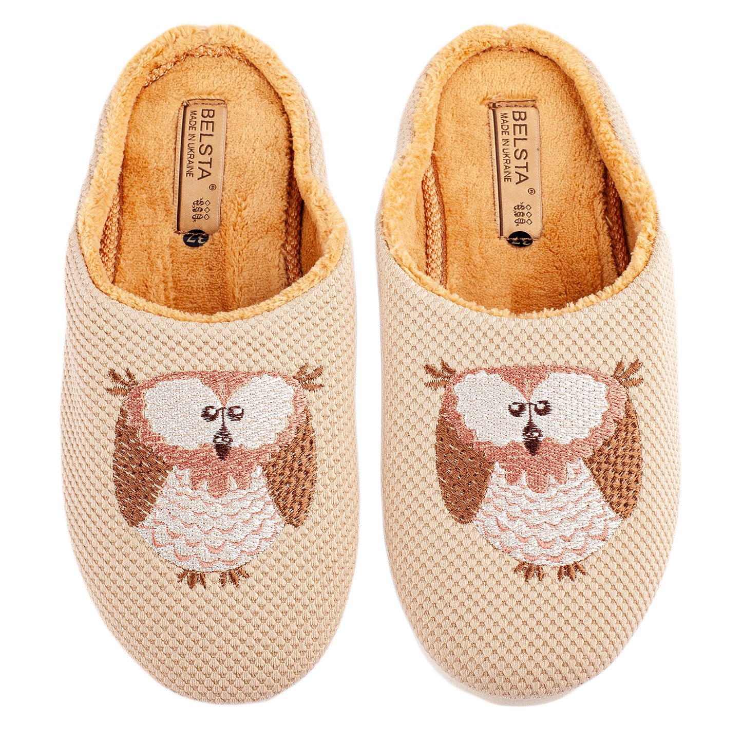 Дамски затворени чехли BELSTA /Women’s Closed BELSTA Textile with Embroidery
