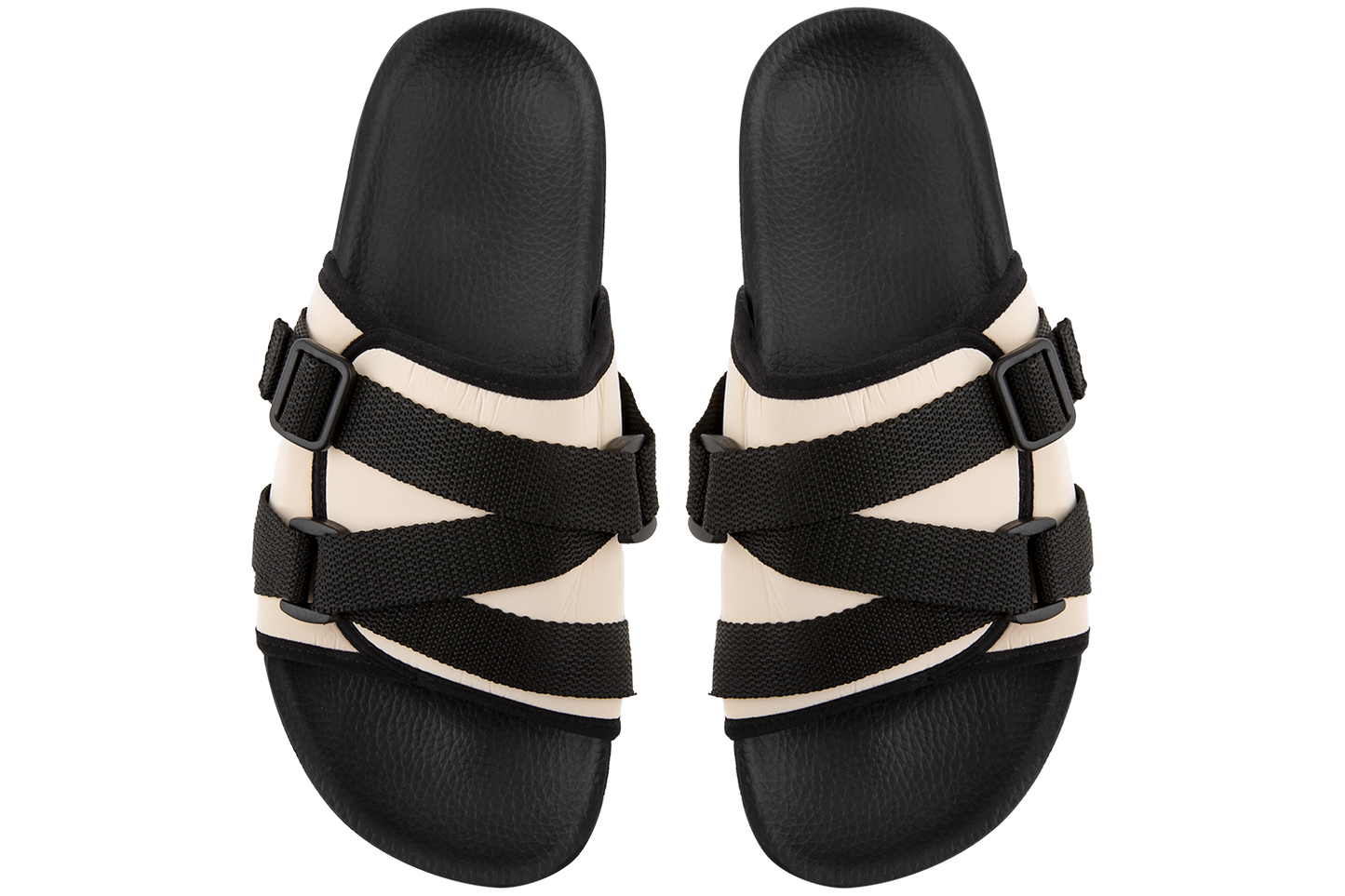 Опаковка: Женски отворени шлёпанци BELSTA от плат за дъждобран/Size set: Women's open slippers BELSTA made of raincoat fabric
