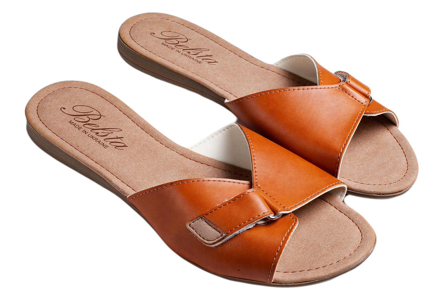 Дамски летни чехли от фабрика BELSTA от еко кожа