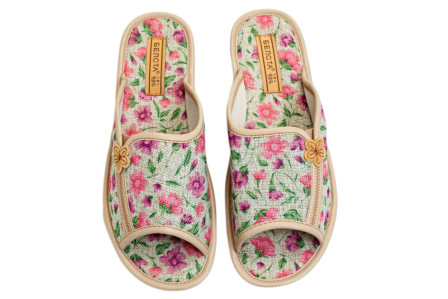 Опаковка: Дамски отворени чехли BELSTA/Size set: Women’s open BELSTA slippers