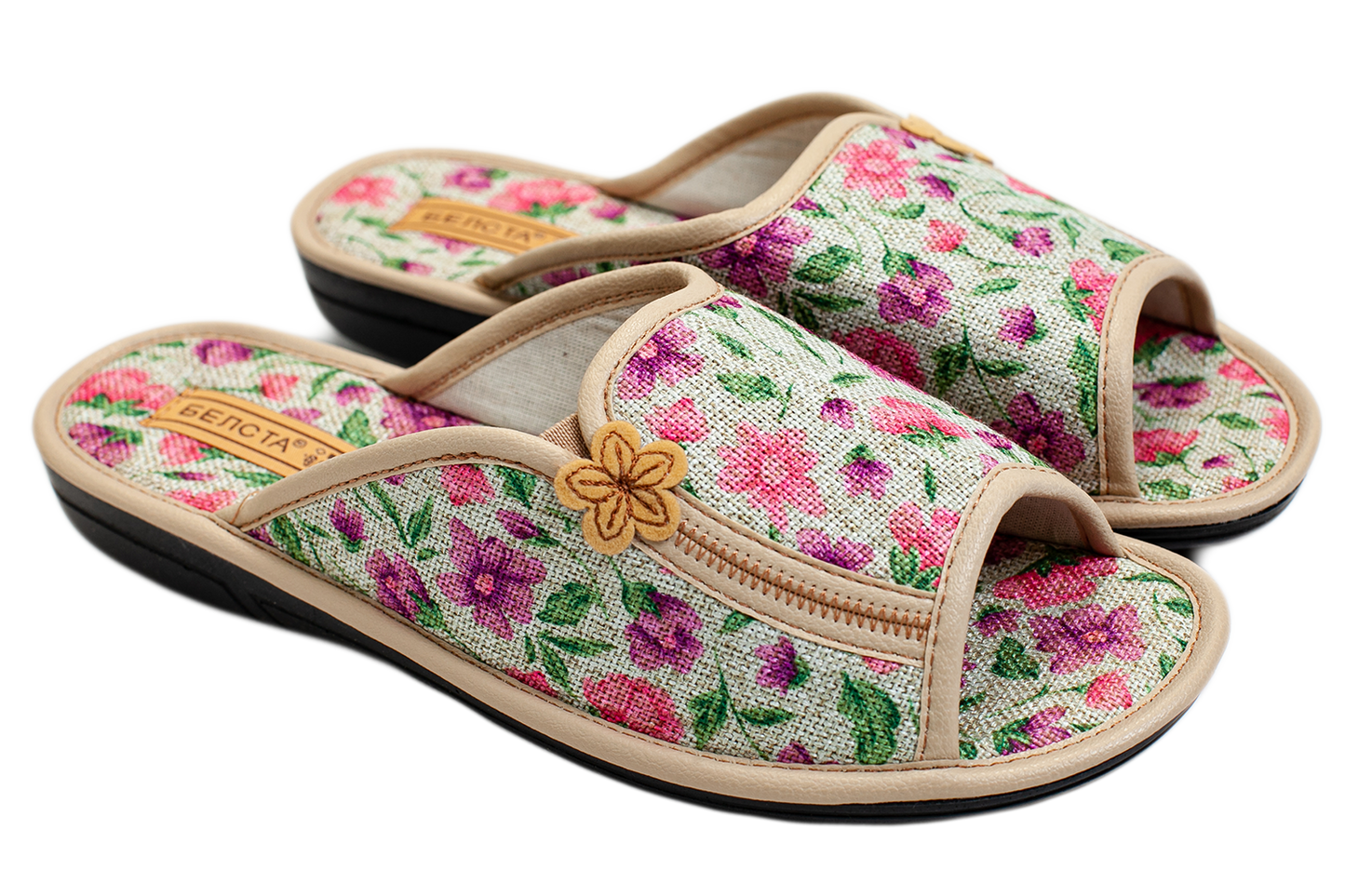 Опаковка: Дамски отворени чехли BELSTA/Size set: Women’s open BELSTA slippers