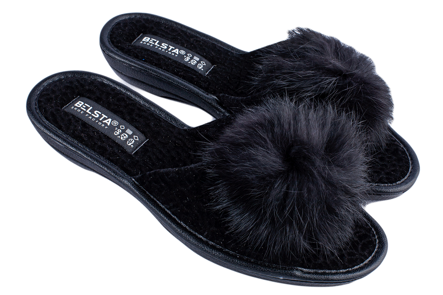 Опаковка: Дамски отворени чехли BELSTA/Size set: Women’s open BELSTA slippers