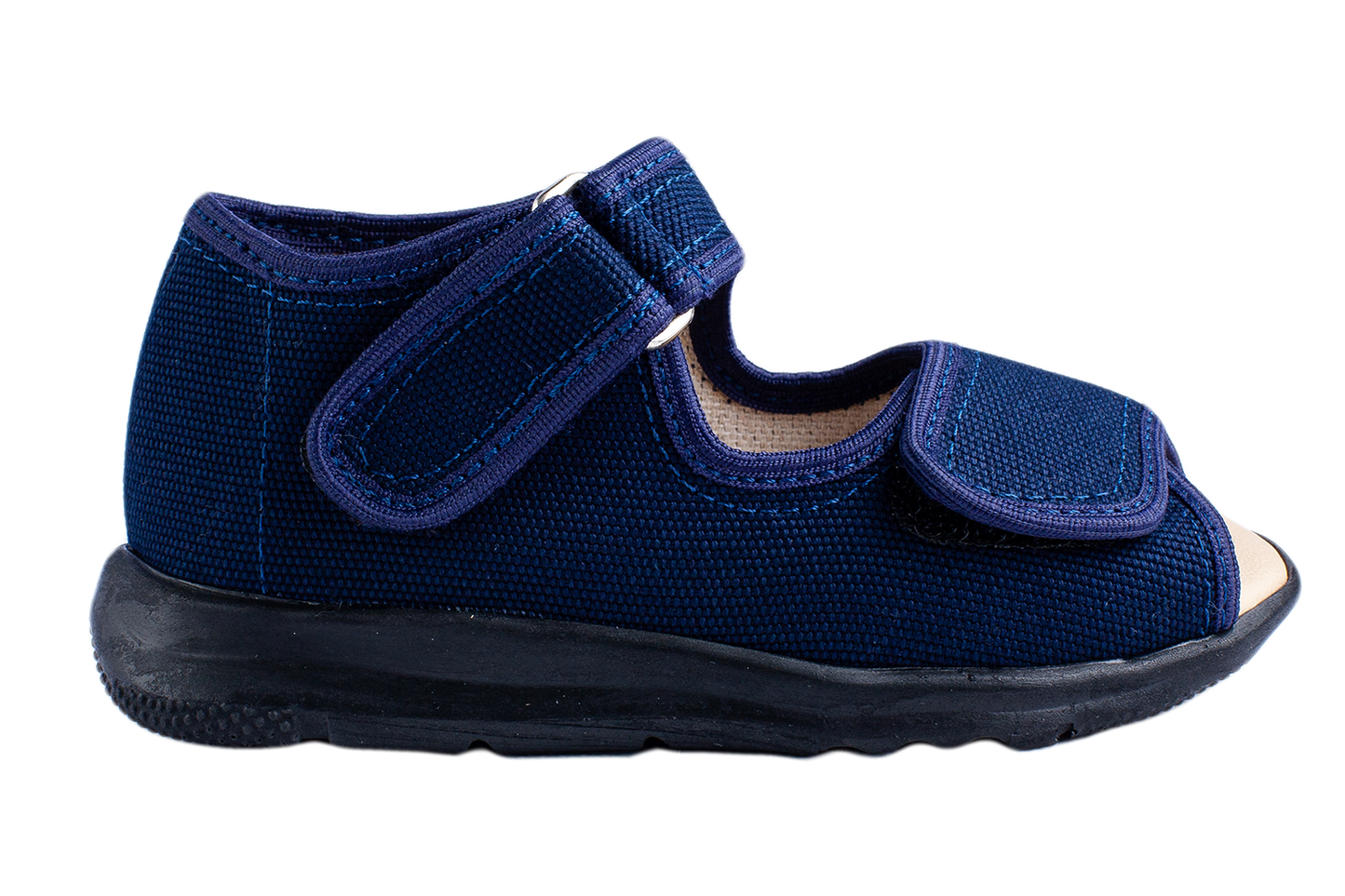 Детски отворени сандали BELSTA от текстил с велкро закопчаване/Kids' Open Sandals BELSTA from Textile with Velcro Fastening