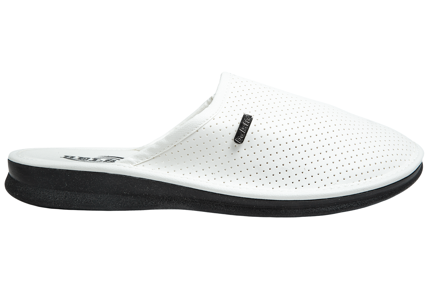 Мъжки затворени пантофи BELSTA от перфорирана еко кожа/Men’s Closed Perforated Eco Leather BELSTA Slippers