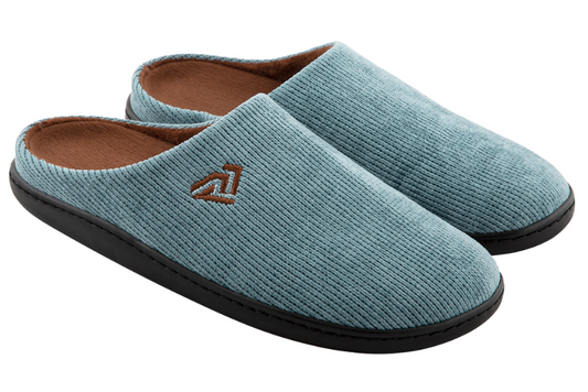 Мъжки затворени пантофи BELSTA от плетен текстил/Men’s Closed-Toe BELSTA Slippers from Knitted Textile