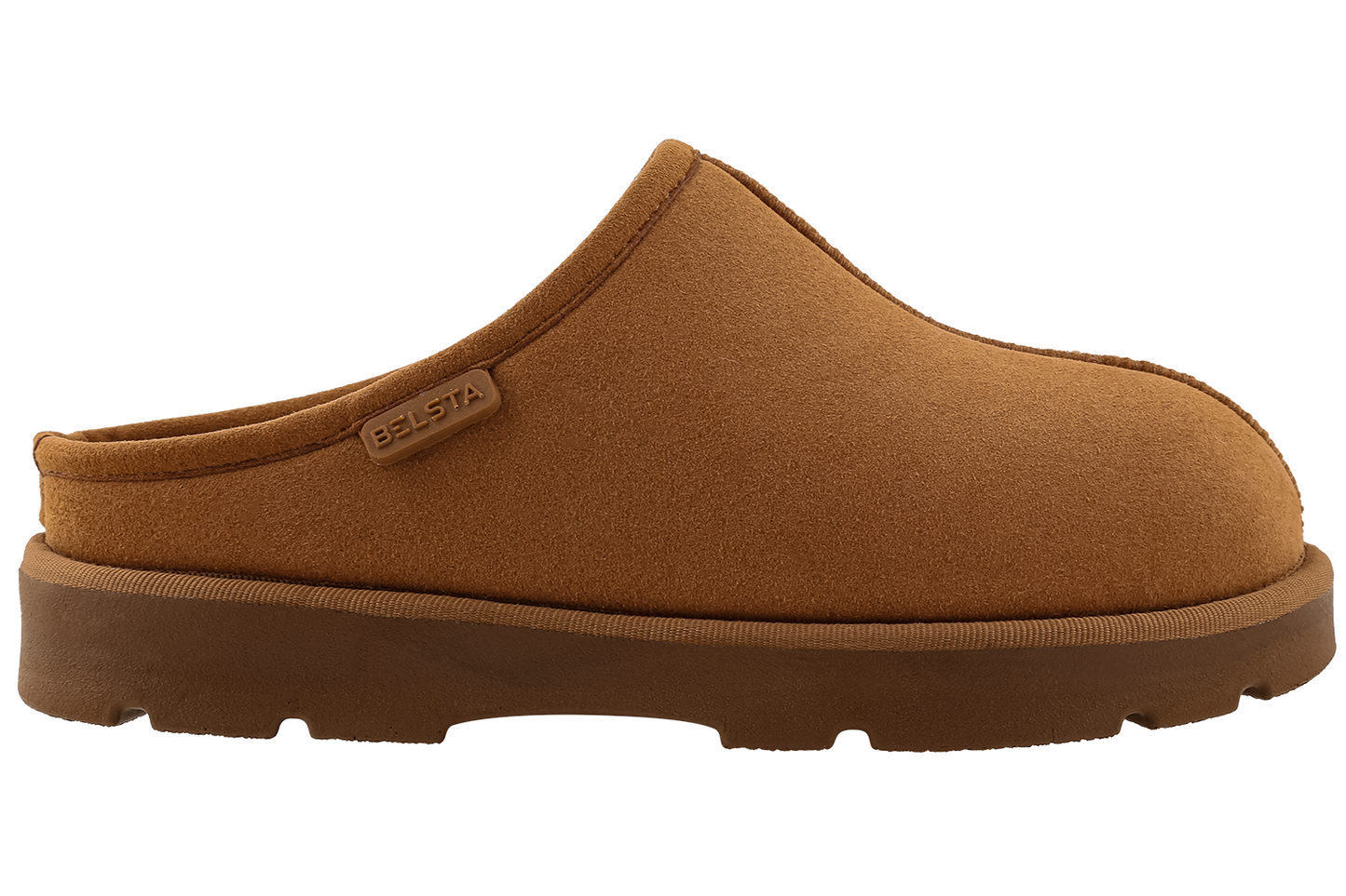 Дамски UGGI без пета BELSTA от еко-замша/Women's UGGI without a heel BELSTA made of eco-suede