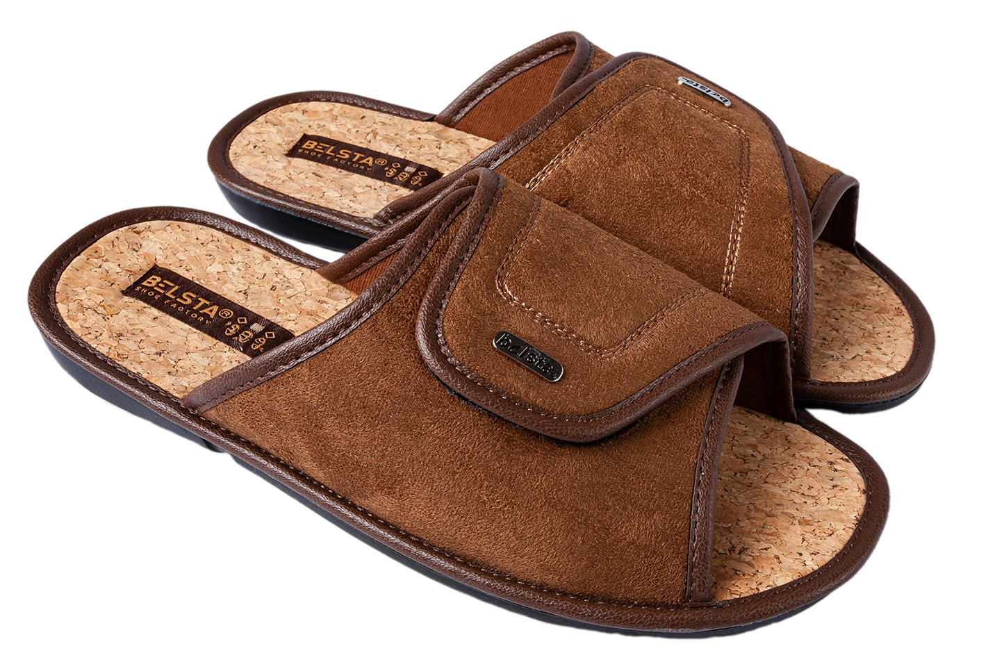 Опаковка: Мъжки отворени пантофи BELSTA/Size set: Men’s open  BELSTA