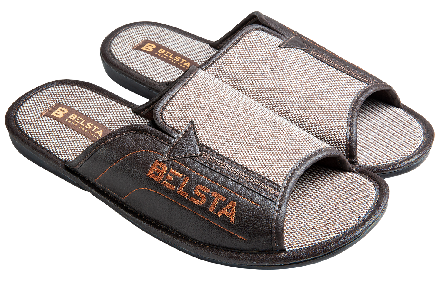 Опаковка: Мъжки отворени пантофи BELSTA/Size set: Men’s open BELSTA