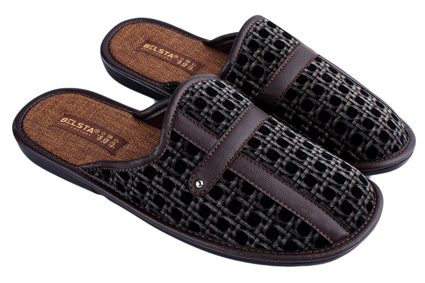 Опаковка: Мъжки затворени пантофи BELSTA/Size set: Men’s closed BELSTA