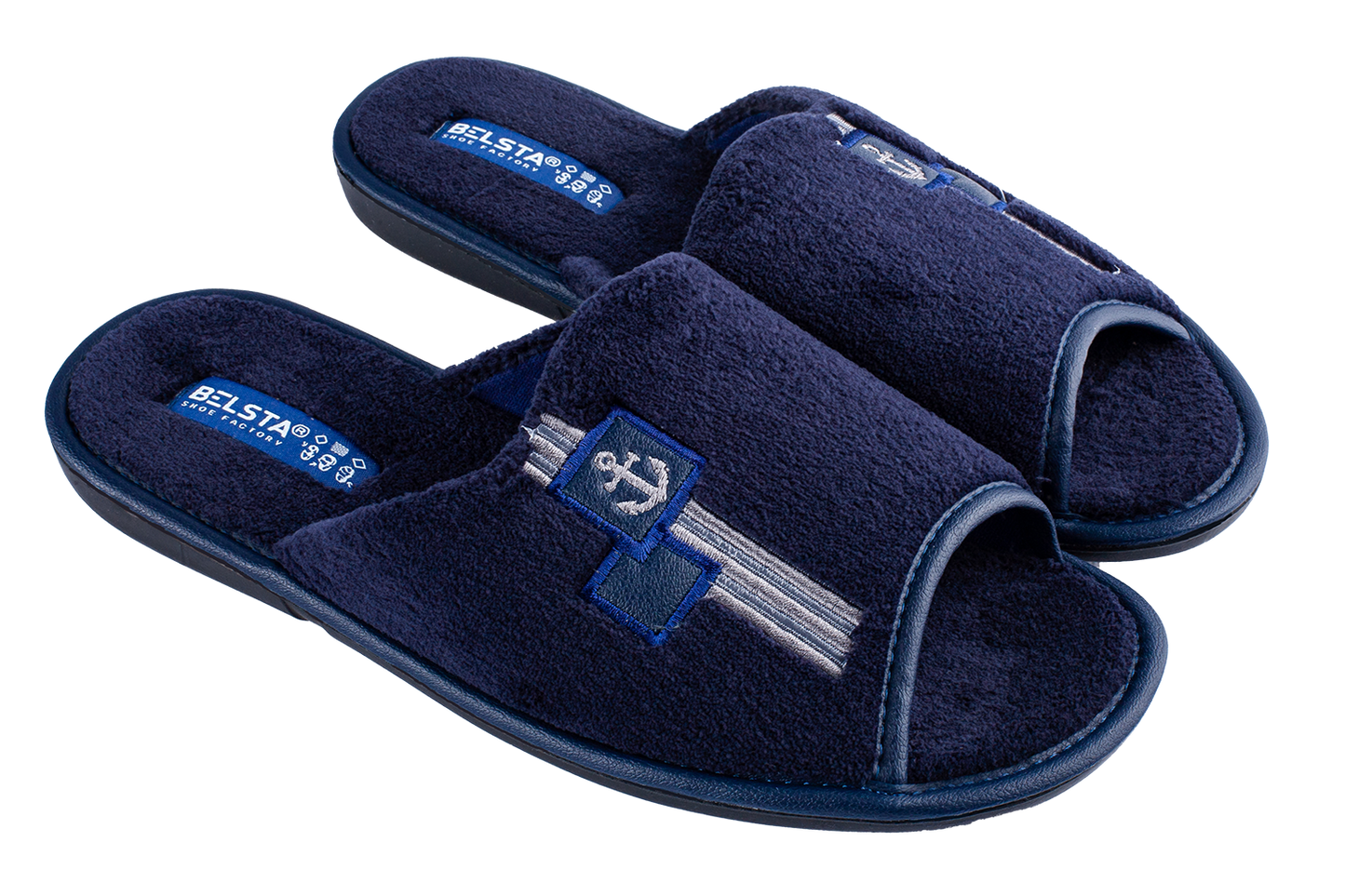 Мъжки отворени домашни чехли BELSTA/Men’s open BELSTA home slippers