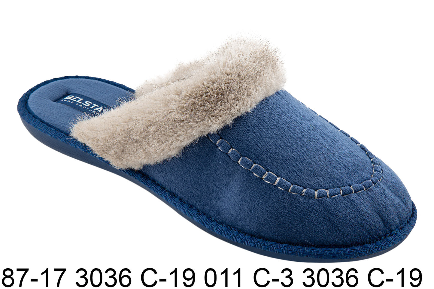 Опаковка: Дамски затворени домашни чехли BELSTA/Size set: Women’s closed BELSTA home slippers