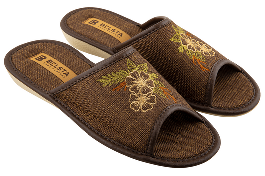Опаковка: Дамски отворени чехли BELSTA/Size set: Women’s open BELSTA slippers