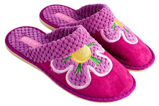 Дамски затворени чехли BELSTA от велур/Women’s Closed BELSTA Slippers in Suede