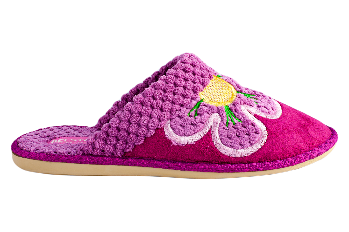 Дамски затворени чехли BELSTA от велур/Women’s Closed BELSTA Slippers in Suede