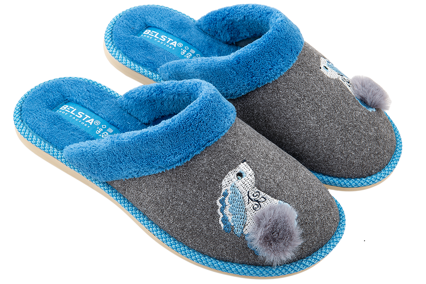 Дамски затворени чехли BELSTA/Women's Closed Slippers BELSTA