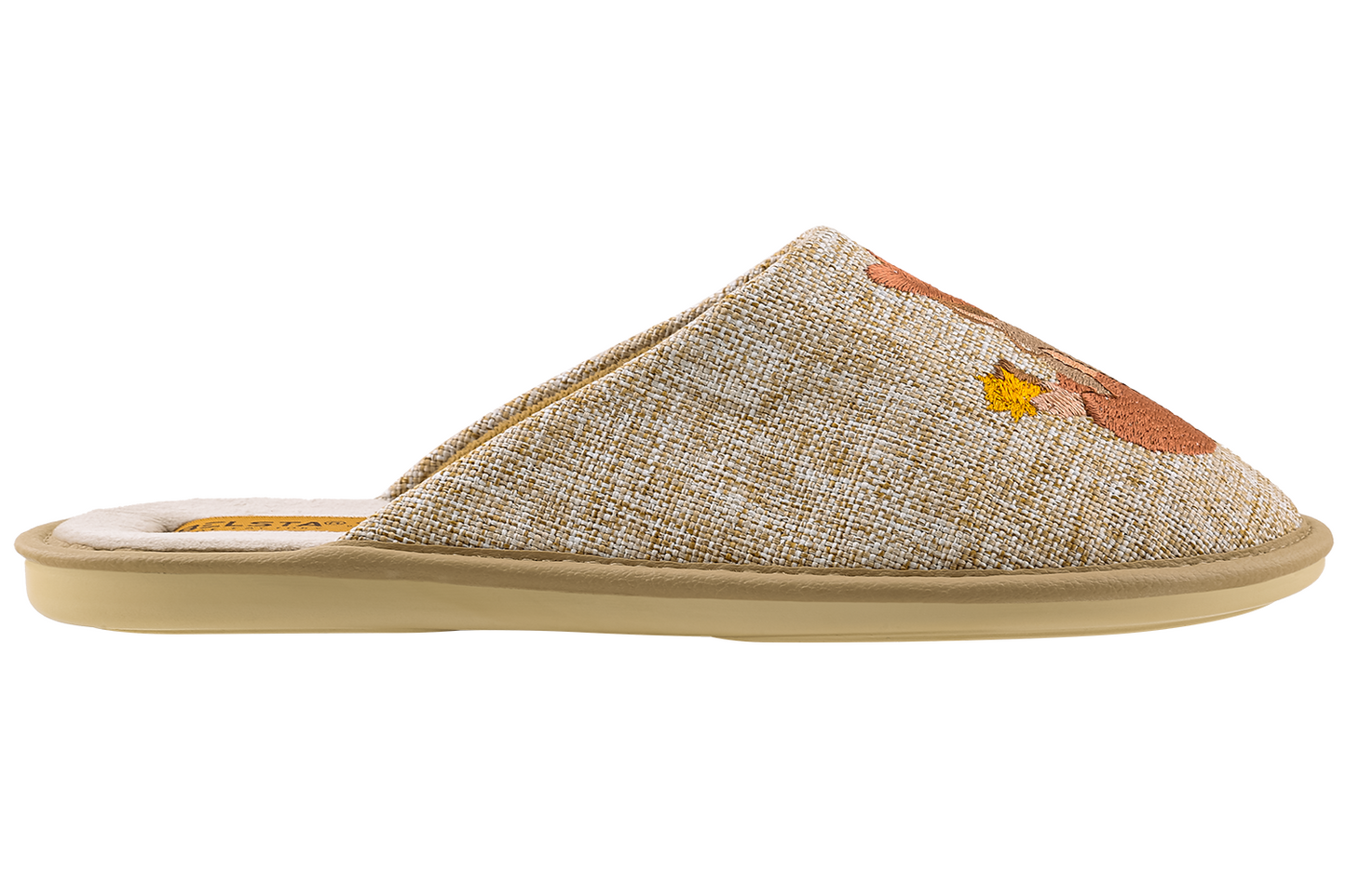 Дамски затворени чехли BELSTA от текстил/Women's Closed Slippers BELSTA from Textile