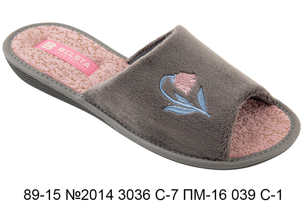 Опаковка: Дамски отворени чехли BELSTA/Size set: Women’s Open BELSTA Slippers