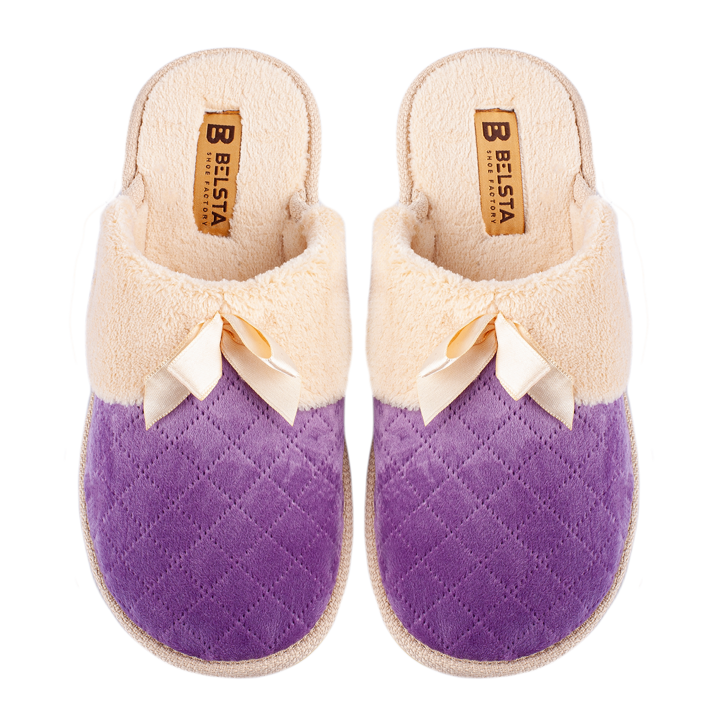 Опаковка: Дамски чехли BELSTA от велур Size set: Women’s BELSTA Slippers in Velour